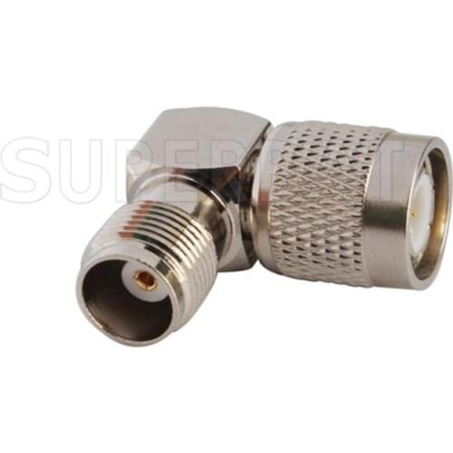 Superbat 5pcs TNC Adapter TNC Plug to Jack Right Angle Connector