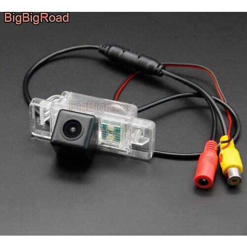 BigBigRoad For Peugeot Pathfinder Dualis 307 308 Vehicle Wireless Rear View Parking CCD Camera HD Color Image Waterproof