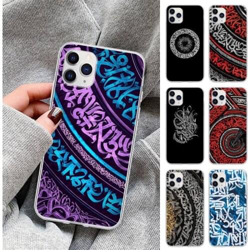 Pokras Lampas Art Graffiti Phone Case For IPhone 12 11 Pro Max Xs X Xr 7 8 6 6s Plus 5s Se 2020 Transparent Cover