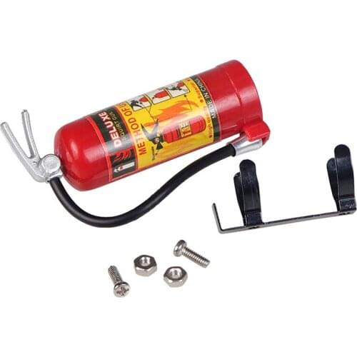 Decoration Miniature Fire Extinguisher for 1/8 1/10 Axial SCX10 90046 TRAXXAS TRX4 G63 Defender D90 RC Car Accessories Parts