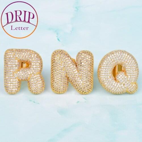 Золотые кольца для мужчин Drip letter China At AliExpress
