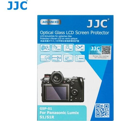 JJC GSP-S1 Camera Display Cover 0.01" Ultra-thin Optical Glass LCD Screen Protector For Panasonic Lumix S1 / S1R
