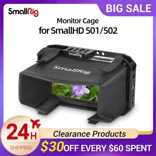 Smallhd 501/502 smallrig sunhood monitor cage painting "sunshade hood-2177 fitted monitor protection cage