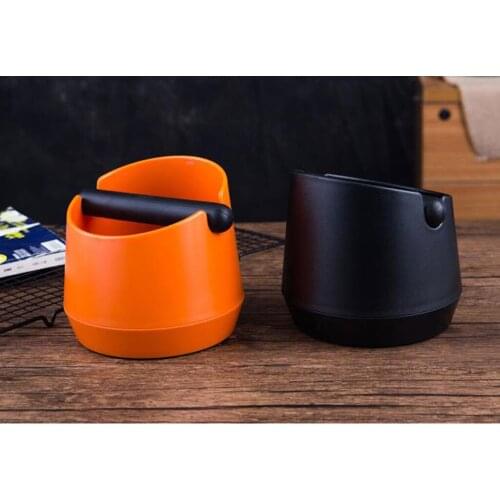 Coffee Knock Box With Handle Bucket Espresso Grinds Tamper Waste Bin