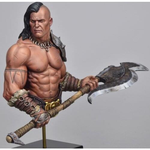 1/12 Solrak the Savage, Resin Model Bust GK, Unassembled and unpainted kit