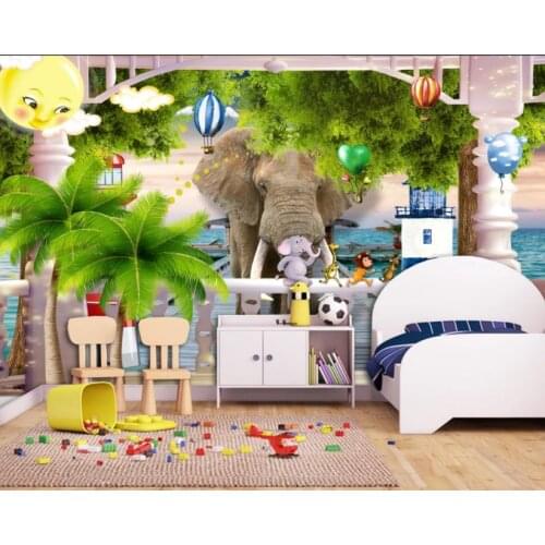 Custom Mural Wallpaper 3D Landscape beautiful childrens room 3D cartoon background Living Room Bedroom Photo Wallpaper Decor