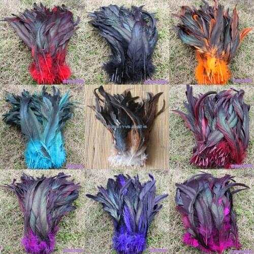 10Pcs/lot Natural Rooster Tail Feathers 25-30CM 10-12" Pheasant Feathers for Crafts Wedding Decoration DIY Clothes Plumas