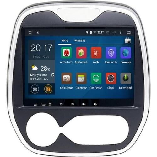 TDA7851 Android 10 For Renault Capture AUTO 2011-2019 4GB 32GB ROM Car DVD Player GPS Glonass Map RDS Radio wifi Bluetooth