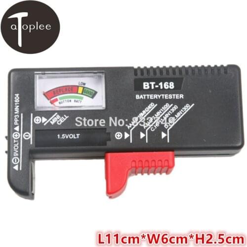 1PCS Universal Digital Battery Tester Checker Useful Battery Diagnostic Tool For 1.5V&9V Button Cell AAA AA Battery Meter