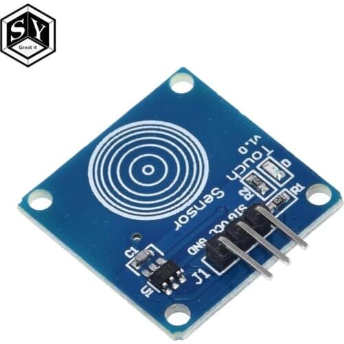 1PCS Digital Sensor TTP223B Module touch switch modules Capacitive Touch Switch for Arduin blue/We are the manufacturer
