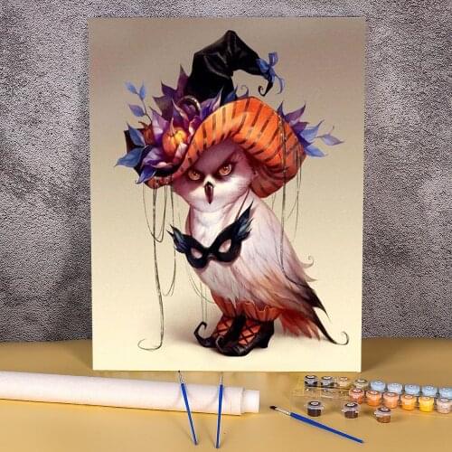 Egypt Cat Animal DIY Painting By Numbers Package Acrylic Paints 50*70 Canvas Pictures Home Decoration Crafts Adults Art