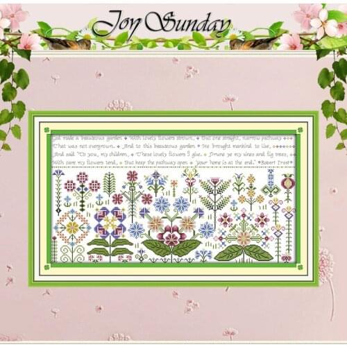 Tapestry (2) Patterns Counted Cross Stitch 11CT 14CT Cross Stitch Set Wholesale Chinese Cross-stitch Kit Embroidery Needlework