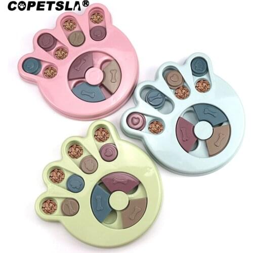 Dog Puzzle Toys Slow Feeder Interactive Increase Puppy IQ Food Dispenser Slowly Eating NonSlip Bowl Pet Cat Dogs Training Game