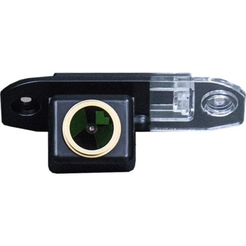Misayaee Car Rear View Golden Camera License Plate Light for VOLVO C30 C70 S40 S40L S60 S60L S80 S80L S90 V40R V50 V60 XC60 XC90