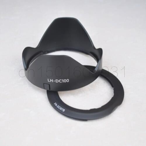 LH-DC100 dc100 flower Lens Hood FA-DC67B Adapter For Canon PowerShot G3X SX60HS SX50HS SX40HS SX30IS SX20IS SX530HS SX520HS