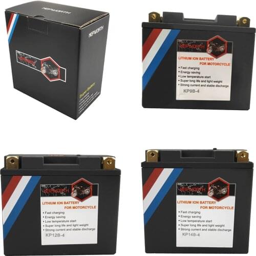 12V CCA 180-480A Lithium Motorcycle Starter Battery 4Ah 5Ah 10Ah 14Ah LiFePO4 Scooter Battery Built-in BMS For ATVs UTVs Motor