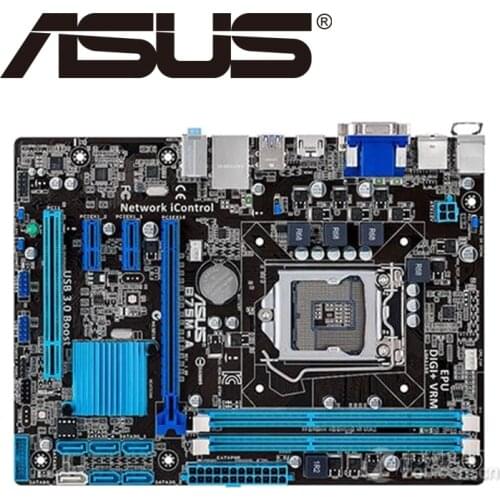 Asus B75M-A Desktop Motherboard B75 Socket LGA 1155 i3 i5 i7 DDR3 16G uATX UEFI BIOS Original Used Mainboard On Sale