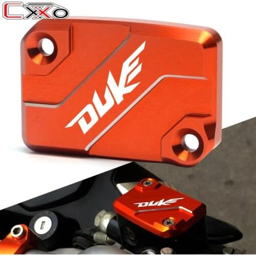Orange High Quality Motorbike CNC Front Brake Fluid Reservoir Cover Cap For KTM DUKE 125 200 390 Duke