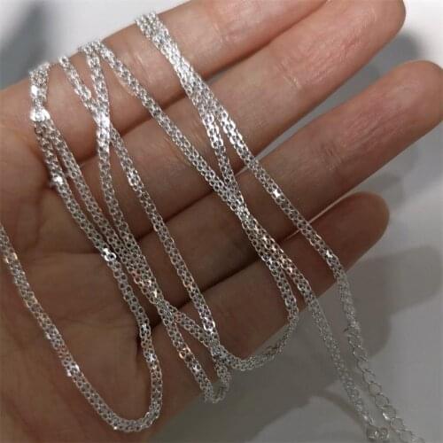 New Ins Braided Water Wave Chain Necklace Simple Retro Luxury Chain Necklaces For Women Girls Fashion Jewelry
