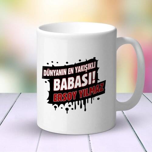 Personalized White Mug Cup (Father 'S Day Themed) 32