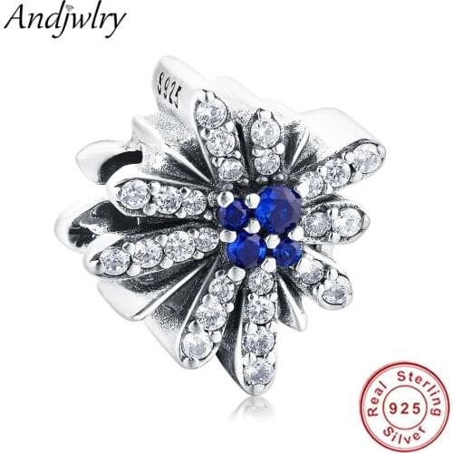 Fit Original Pandora Charms Bracelet 925 Sterling Silver Beads Firework With CZ Charms DIY Jewelry Women Berloque Christmas Gift