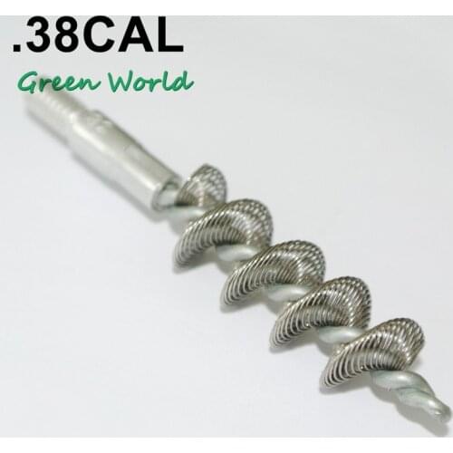 Green World 5pcs/lot .243cal Phosphor Bronze Bore Brush,gun Clean Brush for Rifle Pistol,Thread 8-32