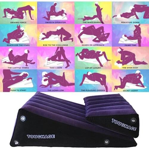 Triangle Wedge Sex Cube Sofa Set Sex Pillow Chair Bed Pad Various Position Sex Furniture For Couple 2 Pcs/Set