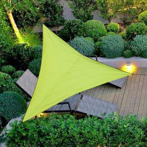 Triangle Shape UV Protection Outdoor Garden Patio Shelter Awning Sunshade Canopy