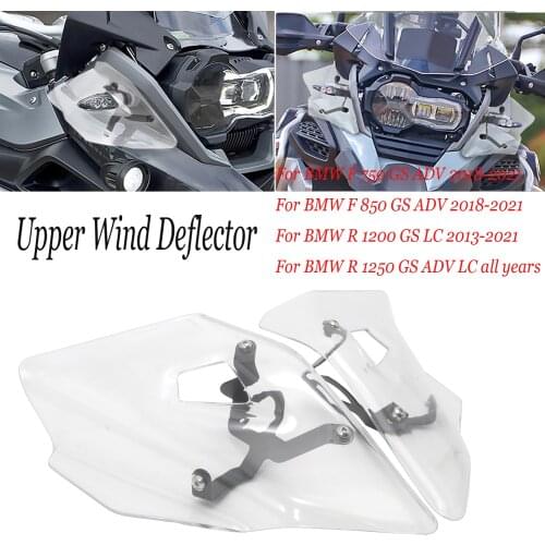 FOR BMW R1200GS R1250GS LC F750GS F850GS Adventure Motorcycle Upper Turn Signal Wind Deflector Side Fairing Windshield Handguard