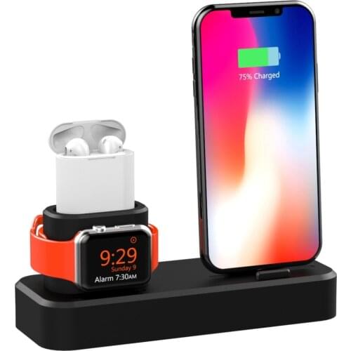 Charging Dock Stand Holder Station for Headphone AirPods IPad Apple Watch i-Watch Series 1 2 3 iPhone 10 X 8 7 6 6S Plus