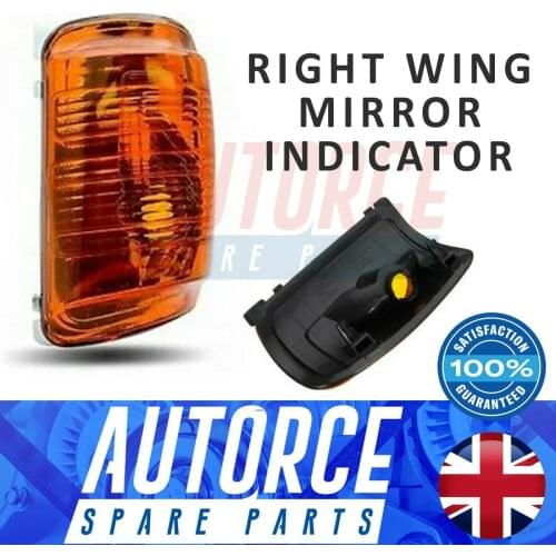 RIGHT DOOR WING MIRROR INDICATOR LAMP LENS FORD TRANSIT MK8 2013 ON BK3113B382BB - 1847390