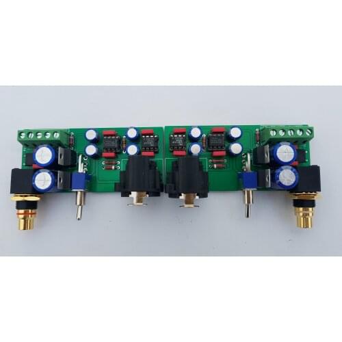 2pcs SSM2141 Balanced XLR Signal To Unbalanced RCA Single-ended Power Amplifier Board Machine HI Conversion Finished Boa