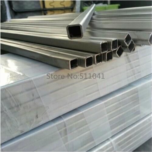 ASTM B338 grade2 titanium square tube for sea water