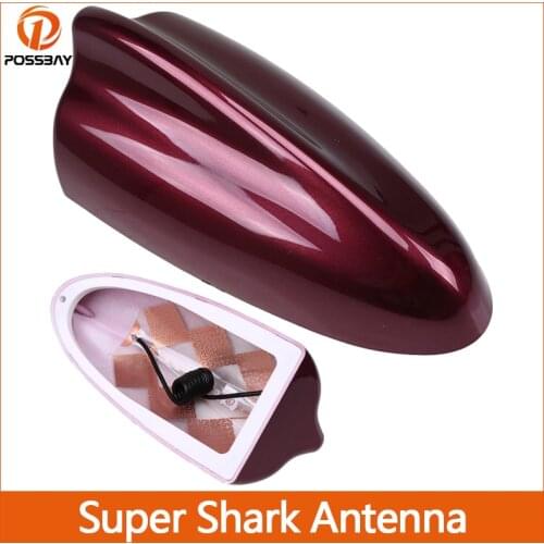 Car Super Shark Antenna for Mini Cooper Suzuki Swift Seat Ibiza Citroen C4 C3 Auto Radio Aerials Stronger Signal Exterior Parts