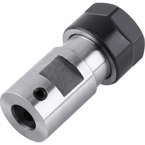 ER11 Collet Chuck Motor Shaft Extension Rod Spindle Collet Lathe Tools Holder Inner 8MM For CNC Milling Boring Grinding