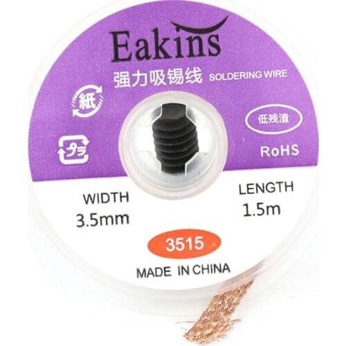 3515 BGA 10 pcs/lot soldering wick Braid Solder Remover Wick Wire Solder wick BGA Desoldering Wire for BGA stencil