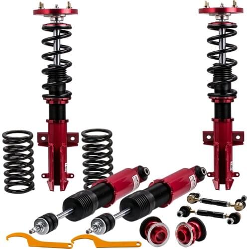 Complete Coilovers Suspension Kits for Ford Mustang 2005-2014 Adj. Damper Shocks Absorber Spring Dampering Force