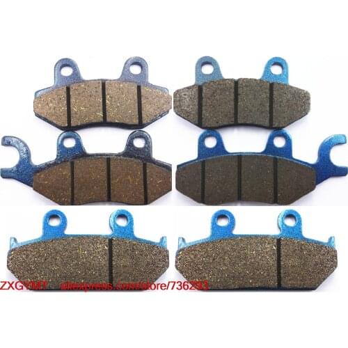 Motorcycle Semi Met Disc Brake Pads Set for SUZUKI AN400 AN 400 Burgman 2007 & up