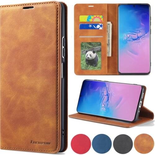 Leather Case For Samsung Galaxy S21 S20 FE Ultra S10 S9 S8 Plus S7 Edge Galaxy Note 10 Pro Note 20 Ultra Lite A81 91 Phone Cover