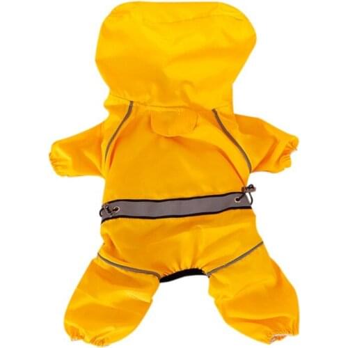 1Pcs Summer Rain Coat Dog Clothes For Small Dogs Puppy Waterproof Outdoor Clothes Jacket Ropa Perro Chihuahua Dog Cloth New