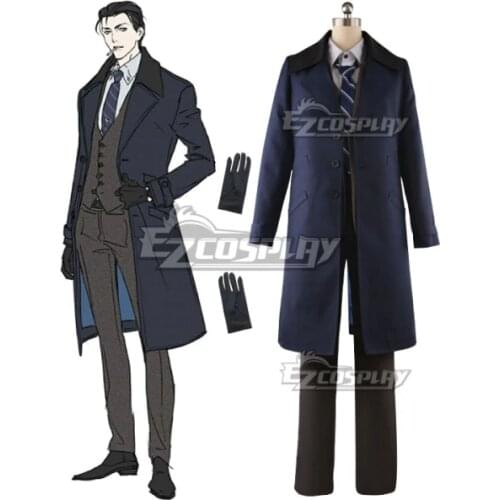 Fate Grand Order Ruler Holmes Crutch Uniform Suit Adult Christmas Halloween Outfit Party Suit Cosplay Costume E001