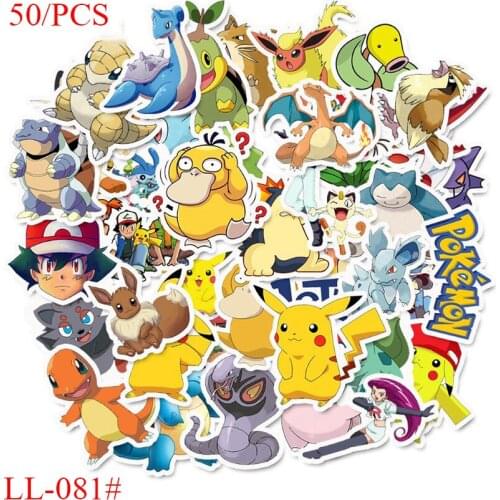 LL-081# 50/PCS No repetition Pet Elf PVC sticker Art Crafts collection Gift wall Design sticker Graffiti Stickers