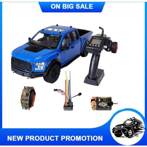 1/10 Simulation Pickup Truck Climbing Car Remote Control Climbing Car Model 150 Pickup Electric Toy Birthday Gift Boy Toy