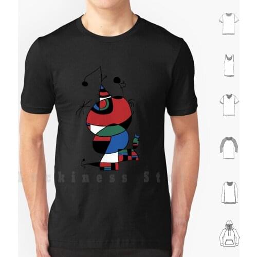 Joan Miro T Shirt Print For Men Cotton New Cool Tee Joan Miro Miro Paintings Miro Art 1800S Art Artist Fineprint Fine Art