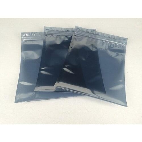 New 100pc 10*15cm ESD Anti-Static Pack Bag Zip Zipper Lock Top Waterproof Self Seal Anti Static Shielding Bags