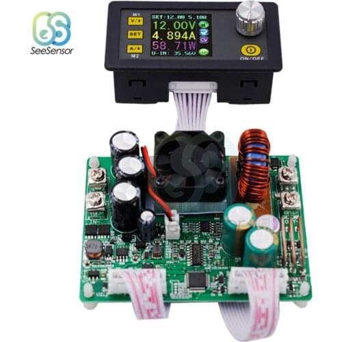 DPS5015 50V 15A Constant Voltage Current DC Step Down Power Supply Module Buck Voltage Converter LCD Voltmeter Ammeter Wattmeter
