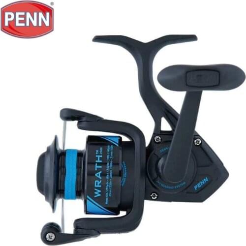 Penn WRATH Spinning Fishing Reel 3BB/6.2:1 5.6:1 5.3:1 Moulinet Peche Fishing Reels 2500-8000 Size Carp Reel For Saltwater