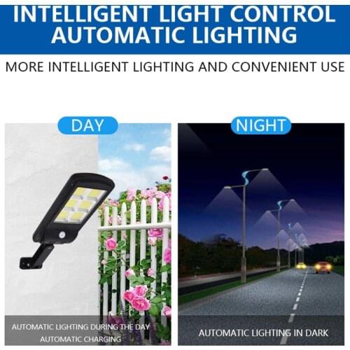 Solar Light Outdoors Waterproof Dusk to Dawn Led Street Pole Lamps for Yard Garden Fence Deck Path Easy Installation LED garage