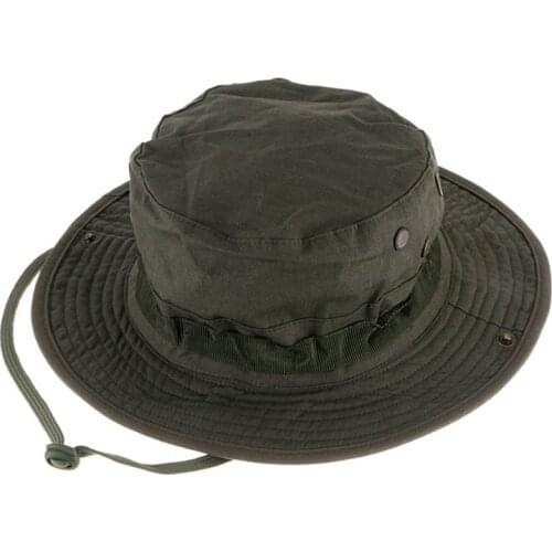 Wholesale Military Army Bonnie Hat Hunting Hat Round-Brimmed Sun Outdoor Camping Cap