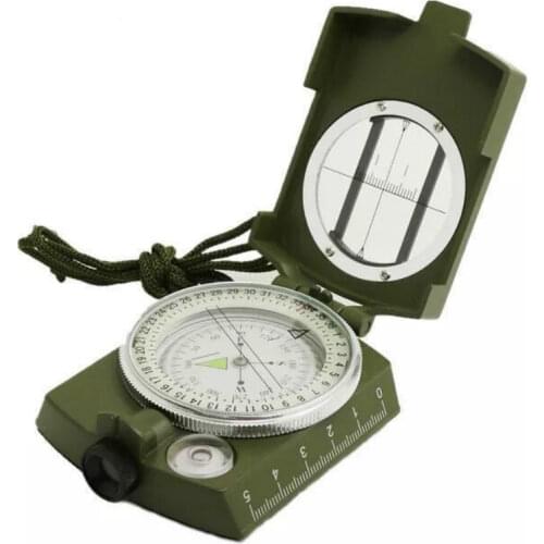 High-precision American Multifunctional Military Green Compass Compass Outdoor Camping Travel Multifunctional Tool